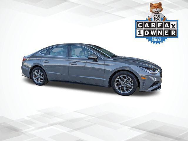 used 2021 Hyundai Sonata car, priced at $18,667