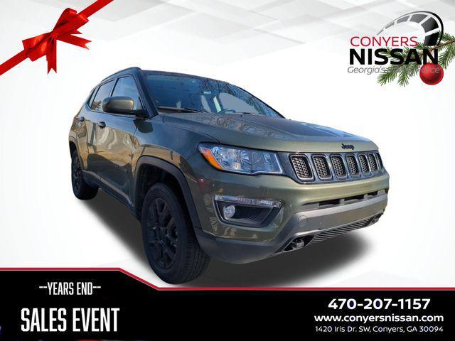 used 2021 Jeep Compass car, priced at $18,482