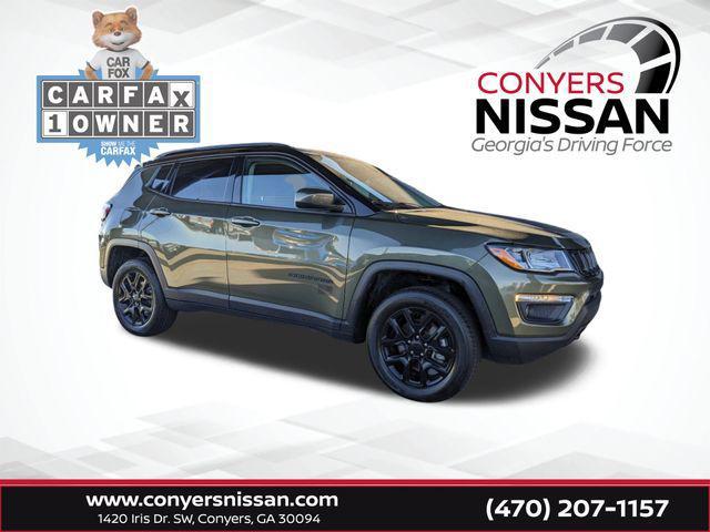 used 2021 Jeep Compass car, priced at $18,482