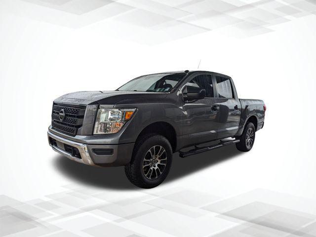 used 2021 Nissan Titan car, priced at $31,200