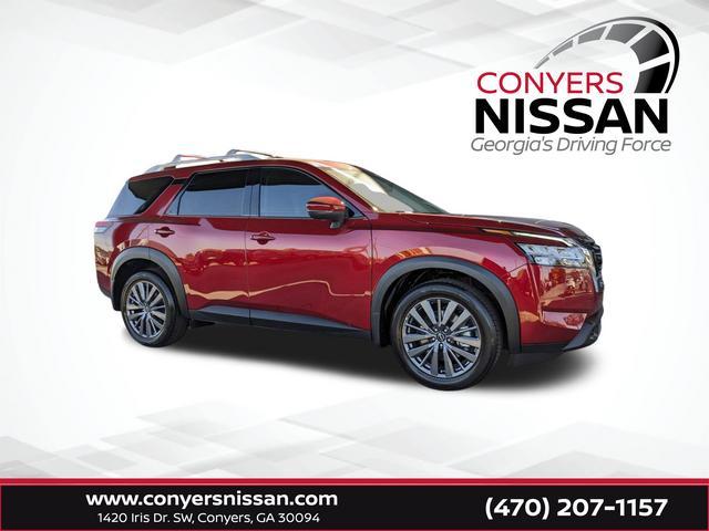 new 2024 Nissan Pathfinder car, priced at $41,684