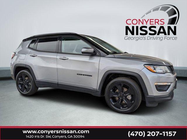 used 2021 Jeep Compass car, priced at $17,626