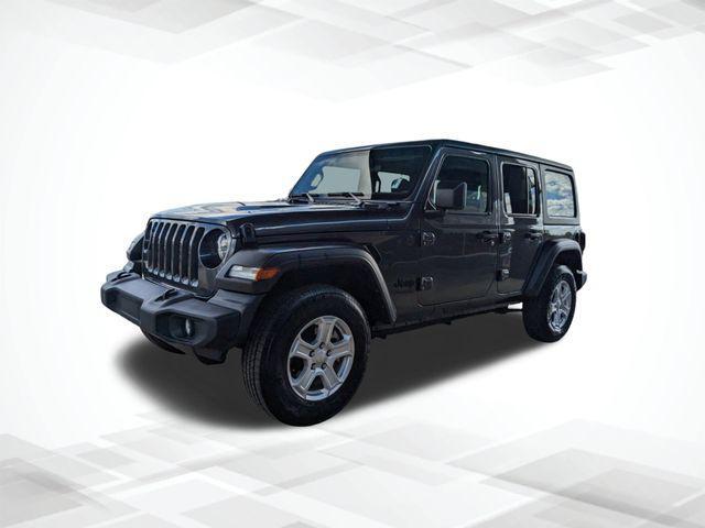 used 2022 Jeep Wrangler Unlimited car, priced at $27,453