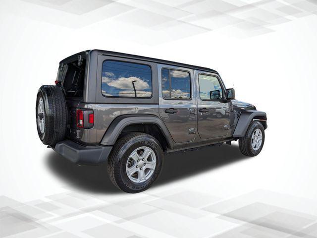 used 2022 Jeep Wrangler Unlimited car, priced at $27,453