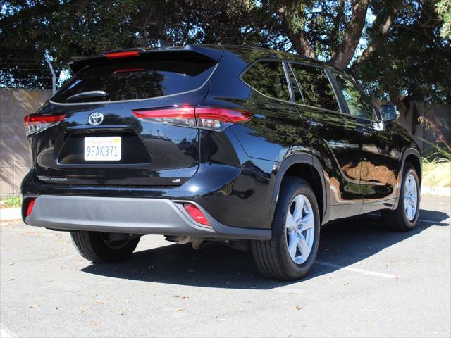 used 2023 Toyota Highlander car, priced at $35,500