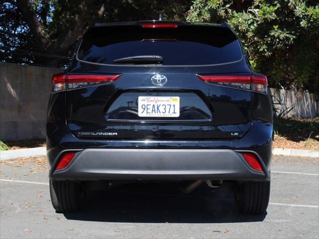 used 2023 Toyota Highlander car, priced at $35,500