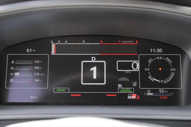 new 2025 Toyota GR Corolla car, priced at $53,645