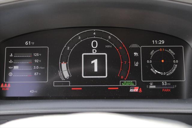 new 2025 Toyota GR Corolla car, priced at $53,645