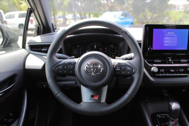new 2025 Toyota GR Corolla car, priced at $53,645
