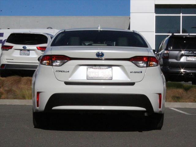 used 2021 Toyota Corolla Hybrid car, priced at $24,250