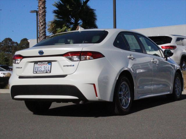 used 2021 Toyota Corolla Hybrid car, priced at $24,250