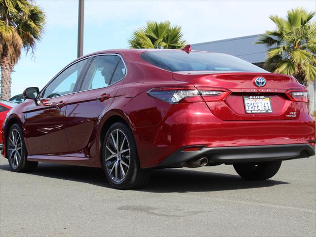 used 2022 Toyota Camry Hybrid car, priced at $32,350