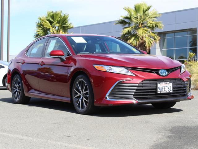 used 2022 Toyota Camry Hybrid car, priced at $32,350