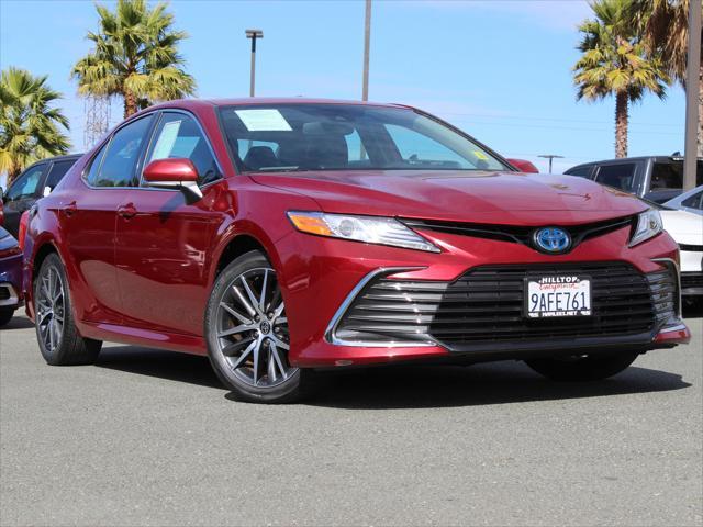 used 2022 Toyota Camry Hybrid car, priced at $32,350