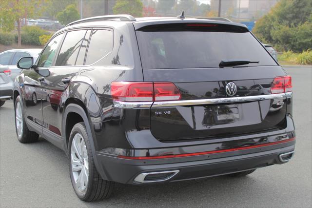 used 2021 Volkswagen Atlas car, priced at $26,000