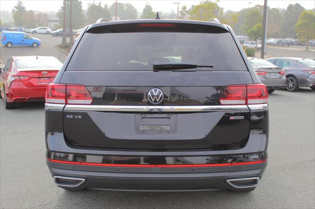 used 2021 Volkswagen Atlas car, priced at $26,000