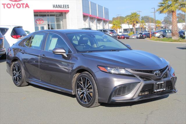 used 2021 Toyota Camry car, priced at $25,000