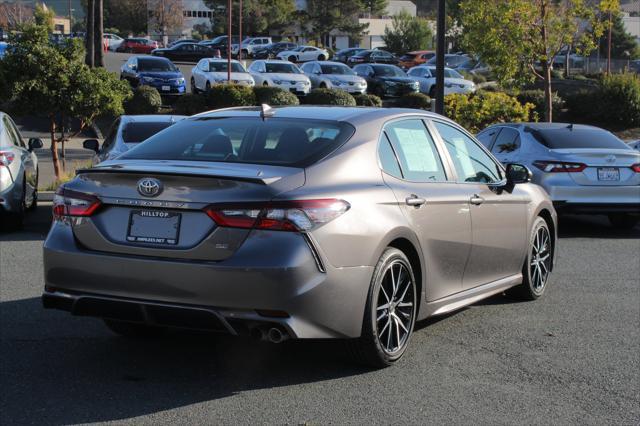 used 2021 Toyota Camry car, priced at $25,000