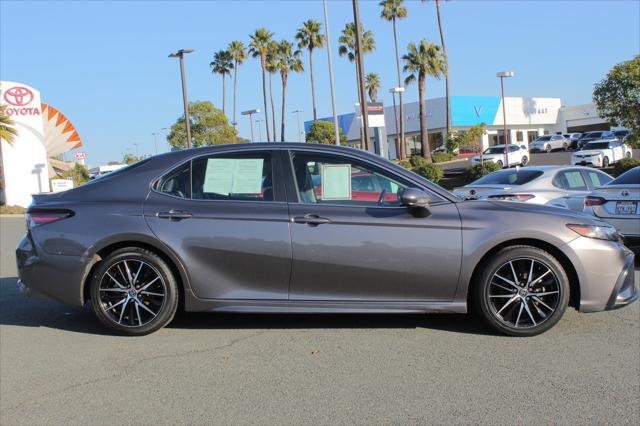 used 2021 Toyota Camry car, priced at $25,000