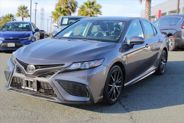 used 2021 Toyota Camry car, priced at $25,000