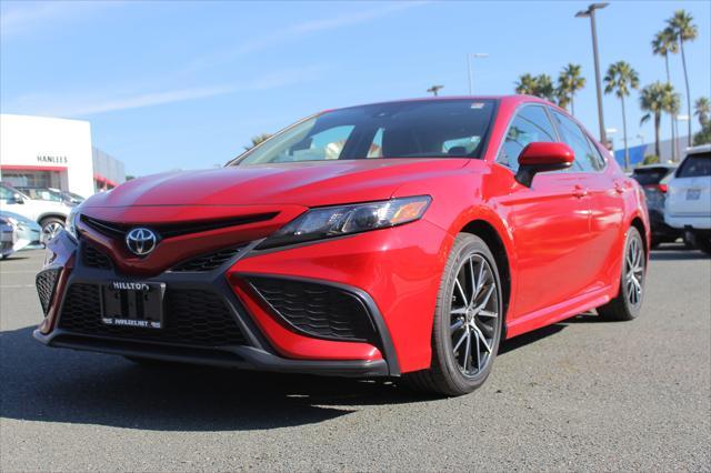 used 2021 Toyota Camry car, priced at $22,100