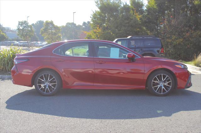 used 2021 Toyota Camry car, priced at $22,100