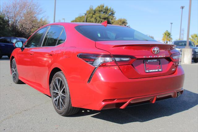 used 2021 Toyota Camry car, priced at $22,100