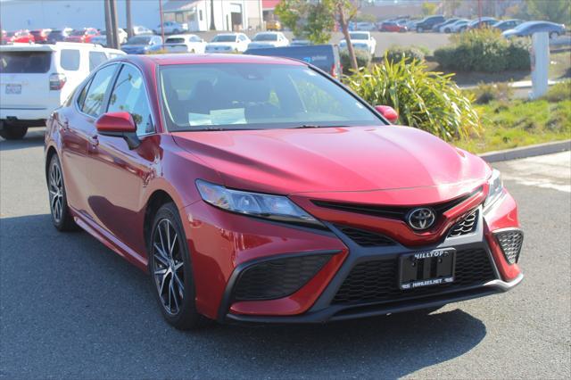 used 2021 Toyota Camry car, priced at $22,100