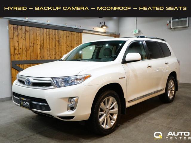 used 2012 Toyota Highlander Hybrid car, priced at $24,998