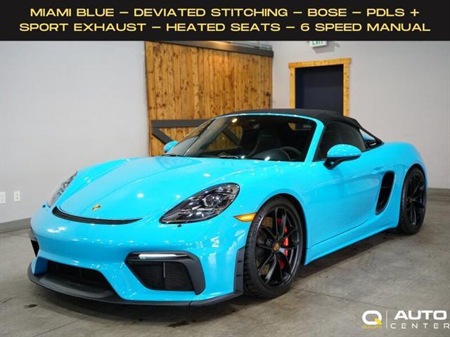 used 2020 Porsche 718 Spyder car, priced at $129,998