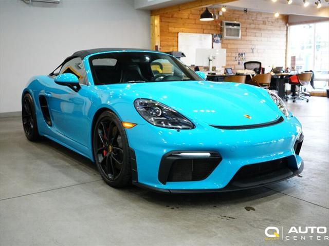 used 2020 Porsche 718 Spyder car, priced at $129,998