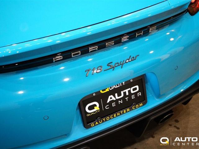 used 2020 Porsche 718 Spyder car, priced at $129,998