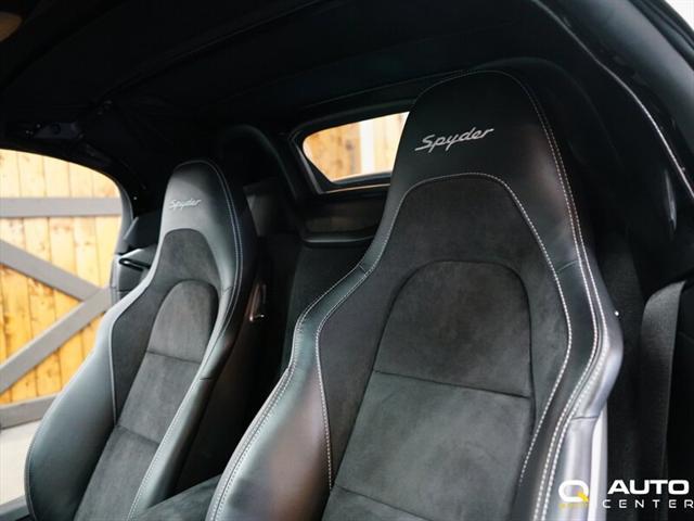 used 2020 Porsche 718 Spyder car, priced at $129,998