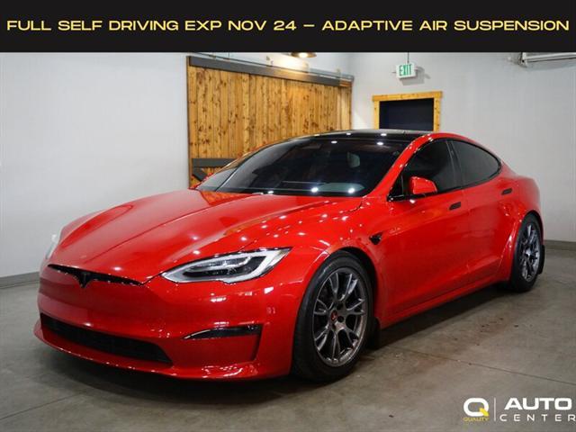 used 2022 Tesla Model S car, priced at $54,750