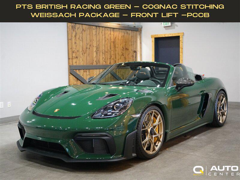 used 2024 Porsche 718 Spyder car, priced at $229,998