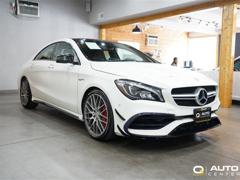 used 2017 Mercedes-Benz AMG CLA 45 car, priced at $31,688