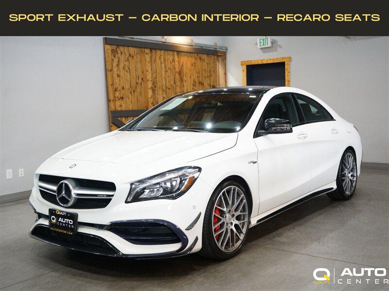 used 2017 Mercedes-Benz AMG CLA 45 car, priced at $31,688