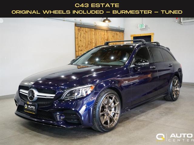 used 2021 Mercedes-Benz AMG C 43 car, priced at $67,678