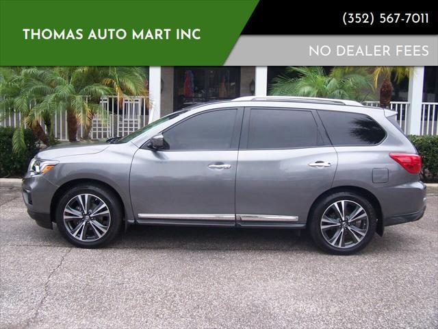 used 2017 Nissan Pathfinder car, priced at $17,495