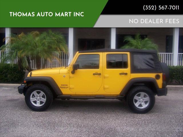 used 2015 Jeep Wrangler Unlimited car, priced at $20,495