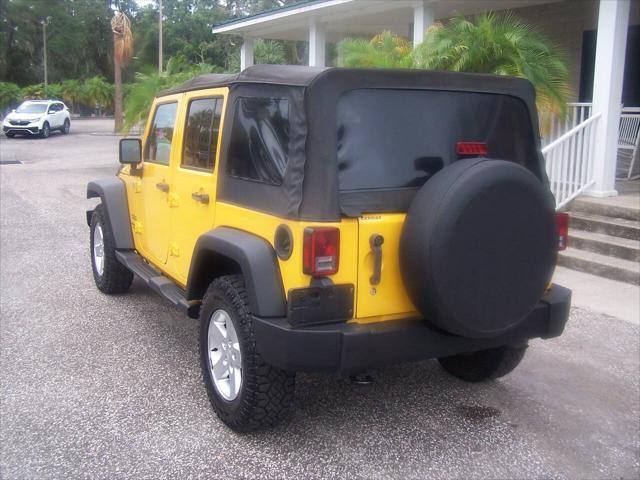 used 2015 Jeep Wrangler Unlimited car, priced at $20,495