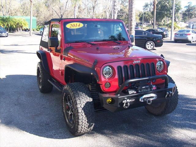 used 2014 Jeep Wrangler car, priced at $21,495