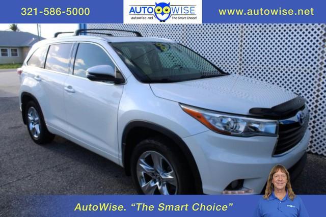 used 2016 Toyota Highlander car, priced at $20,988