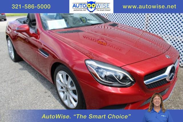 used 2018 Mercedes-Benz SLC 300 car, priced at $24,988