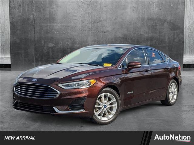 used 2019 Ford Fusion Hybrid car, priced at $13,398