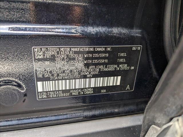 used 2019 Toyota RAV4 car, priced at $27,995