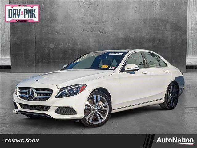 used 2015 Mercedes-Benz C-Class car, priced at $16,998