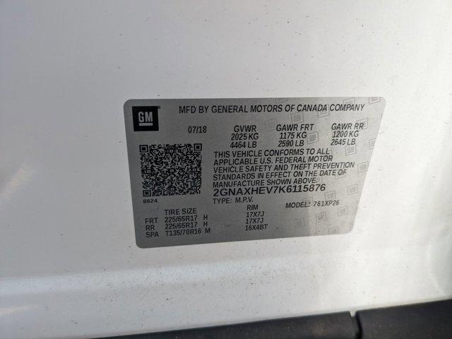 used 2019 Chevrolet Equinox car, priced at $12,449