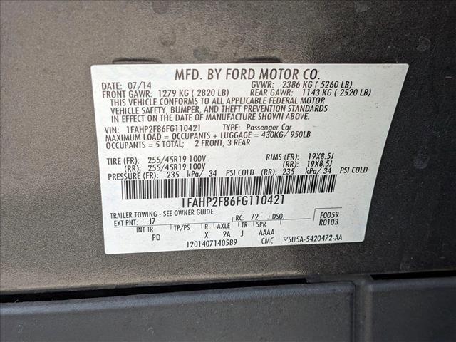 used 2015 Ford Taurus car, priced at $11,998
