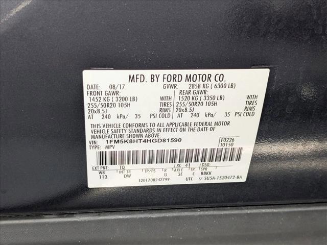 used 2017 Ford Explorer car, priced at $12,998